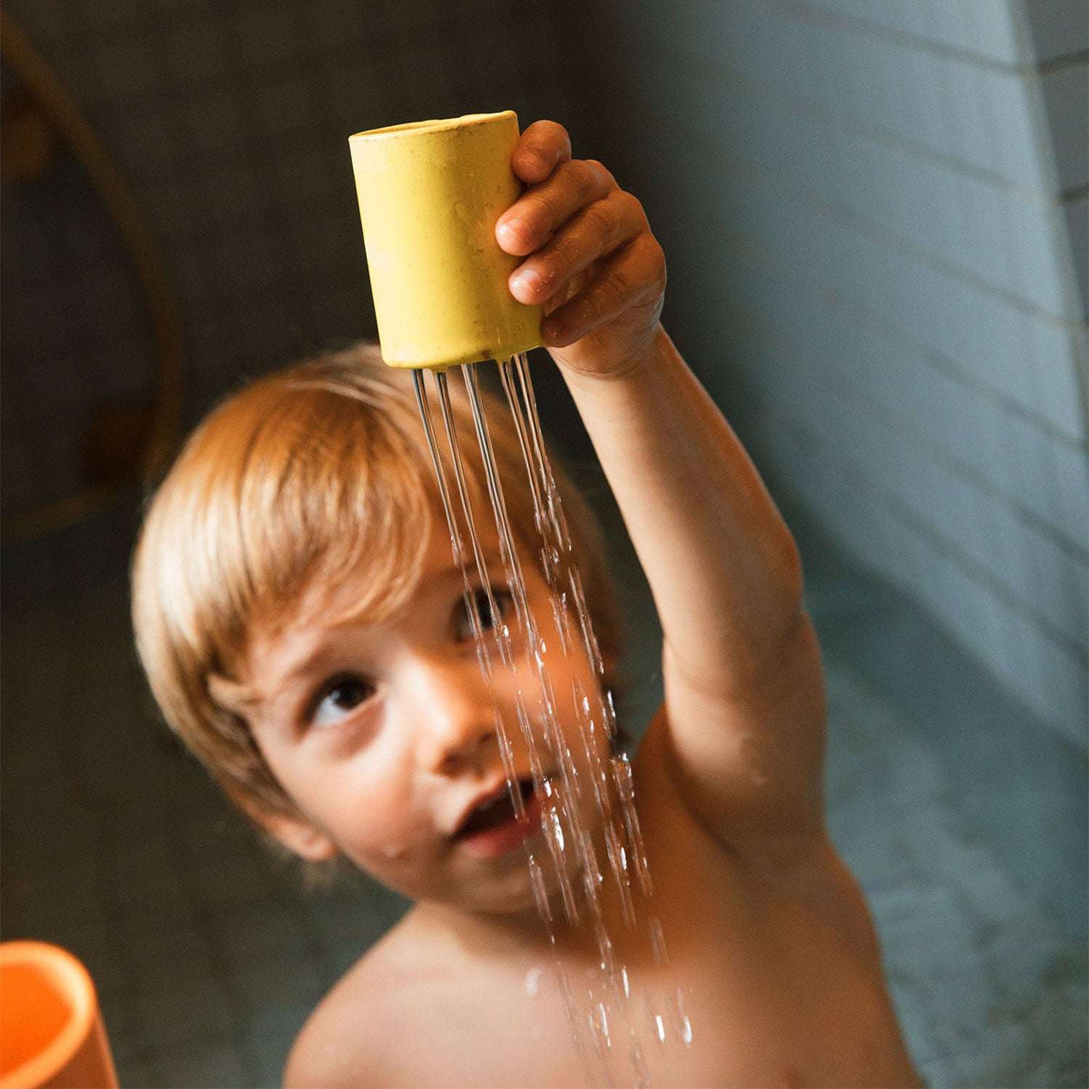 Barchette Giocattolo Bagno Gomma Riciclata Gialla