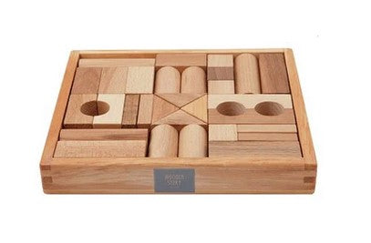 Blocchi al naturale - 30 pezzi