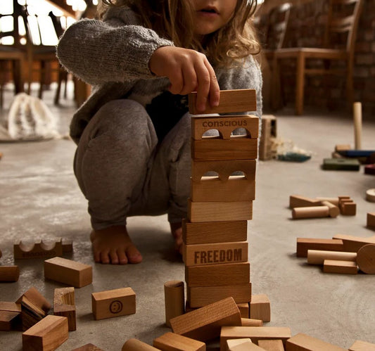 Blocchi al naturale - 30 pezzi